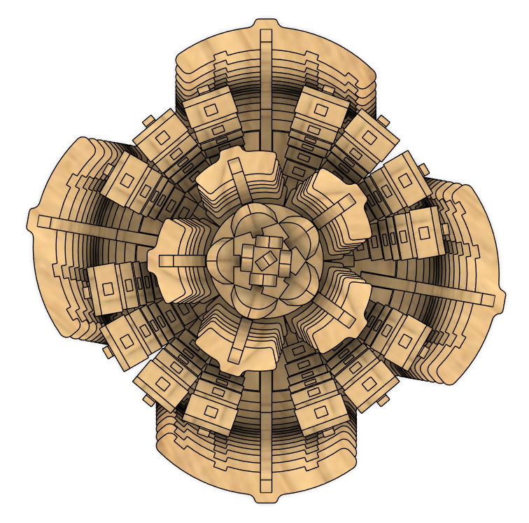 woodz rose vue dessus